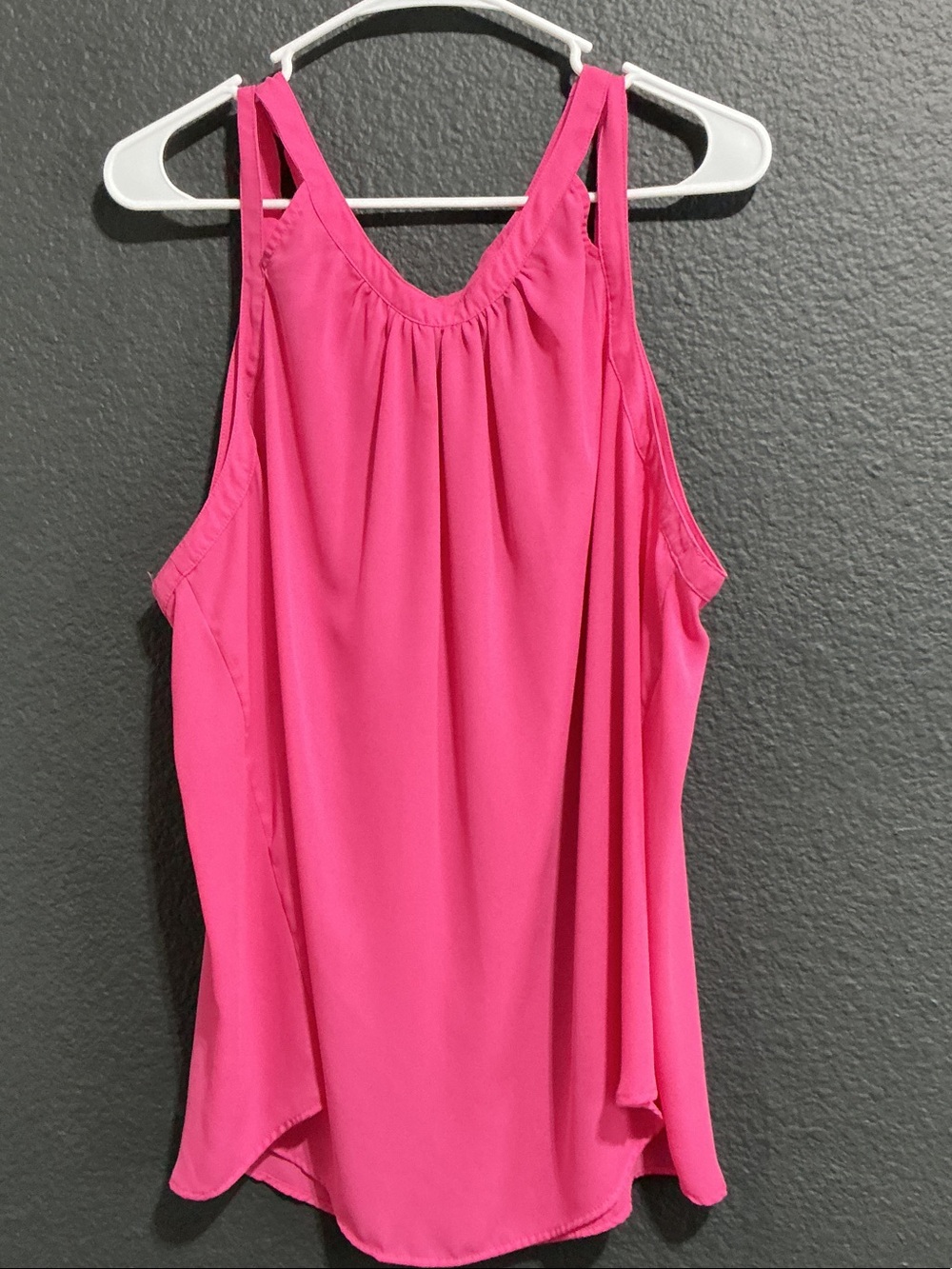 torrid Hot Pink Gathered Halter Camisole